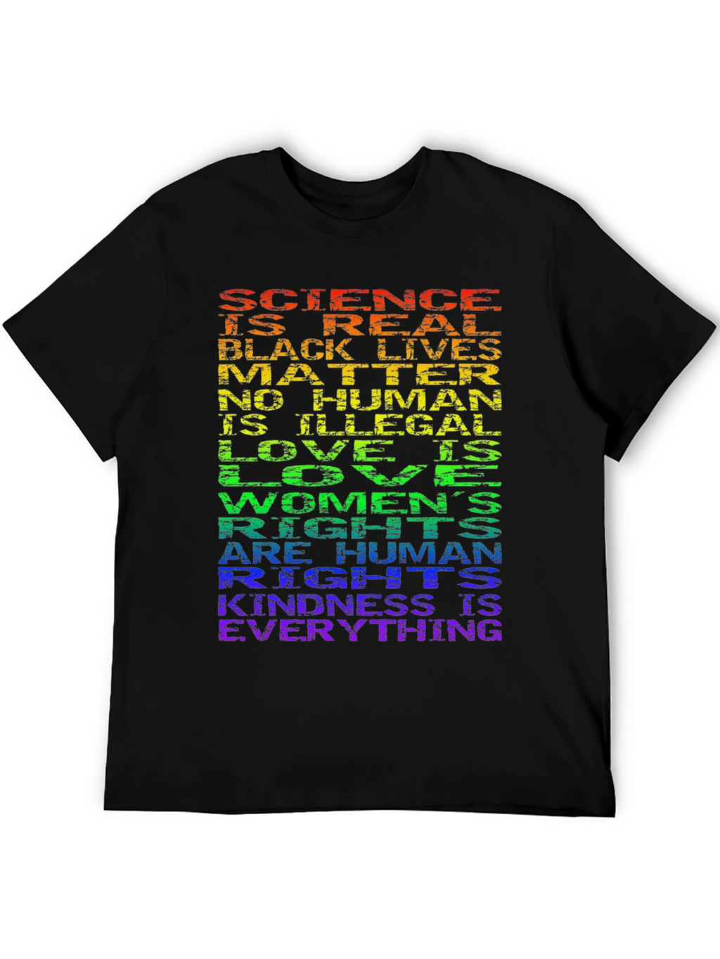 Science is Real Human Rights T-Shirt