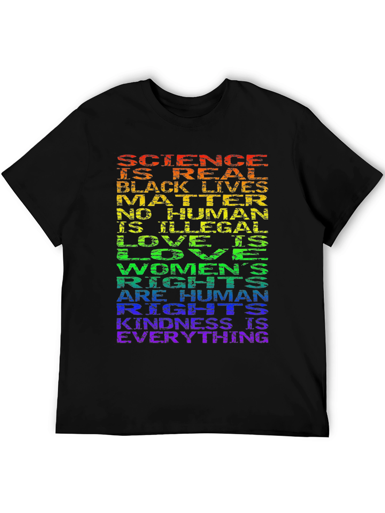 Science is Real Human Rights T-Shirt