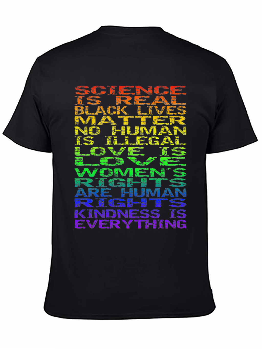 Science is Real Human Rights T-Shirt