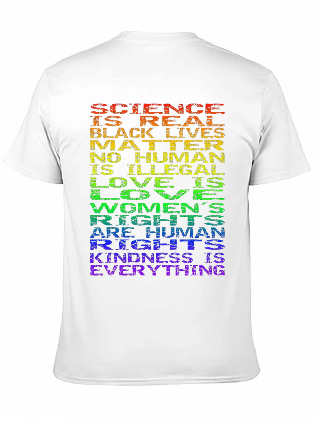 Science is Real Human Rights T-Shirt