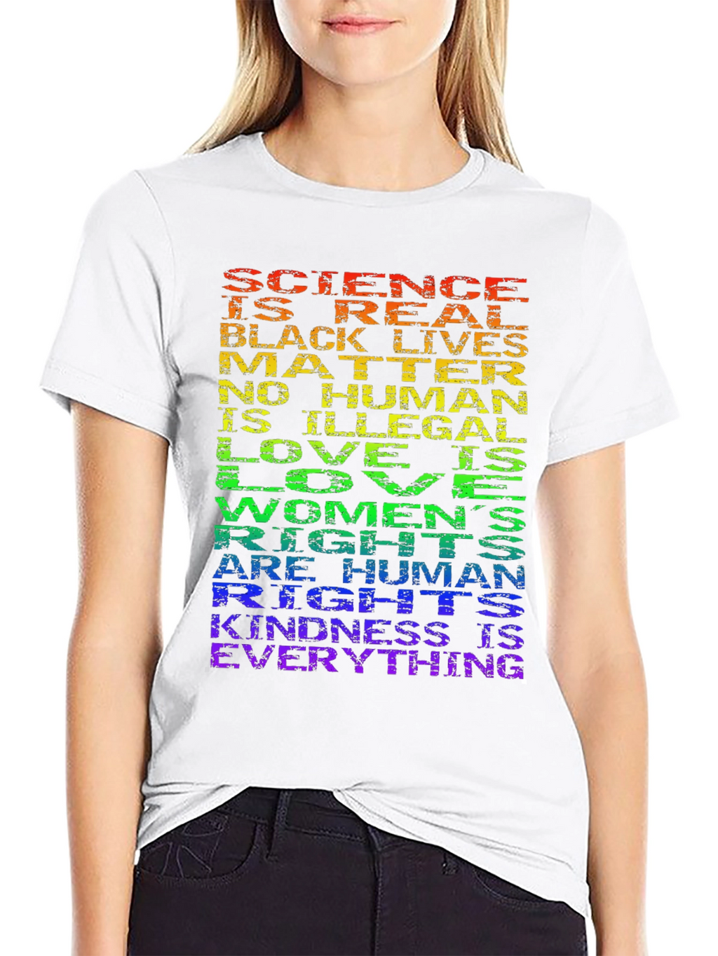 Science is Real Human Rights T-Shirt