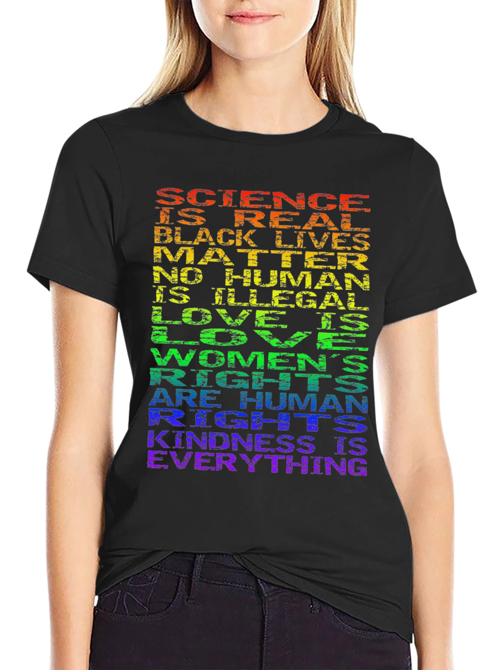Science is Real Human Rights T-Shirt