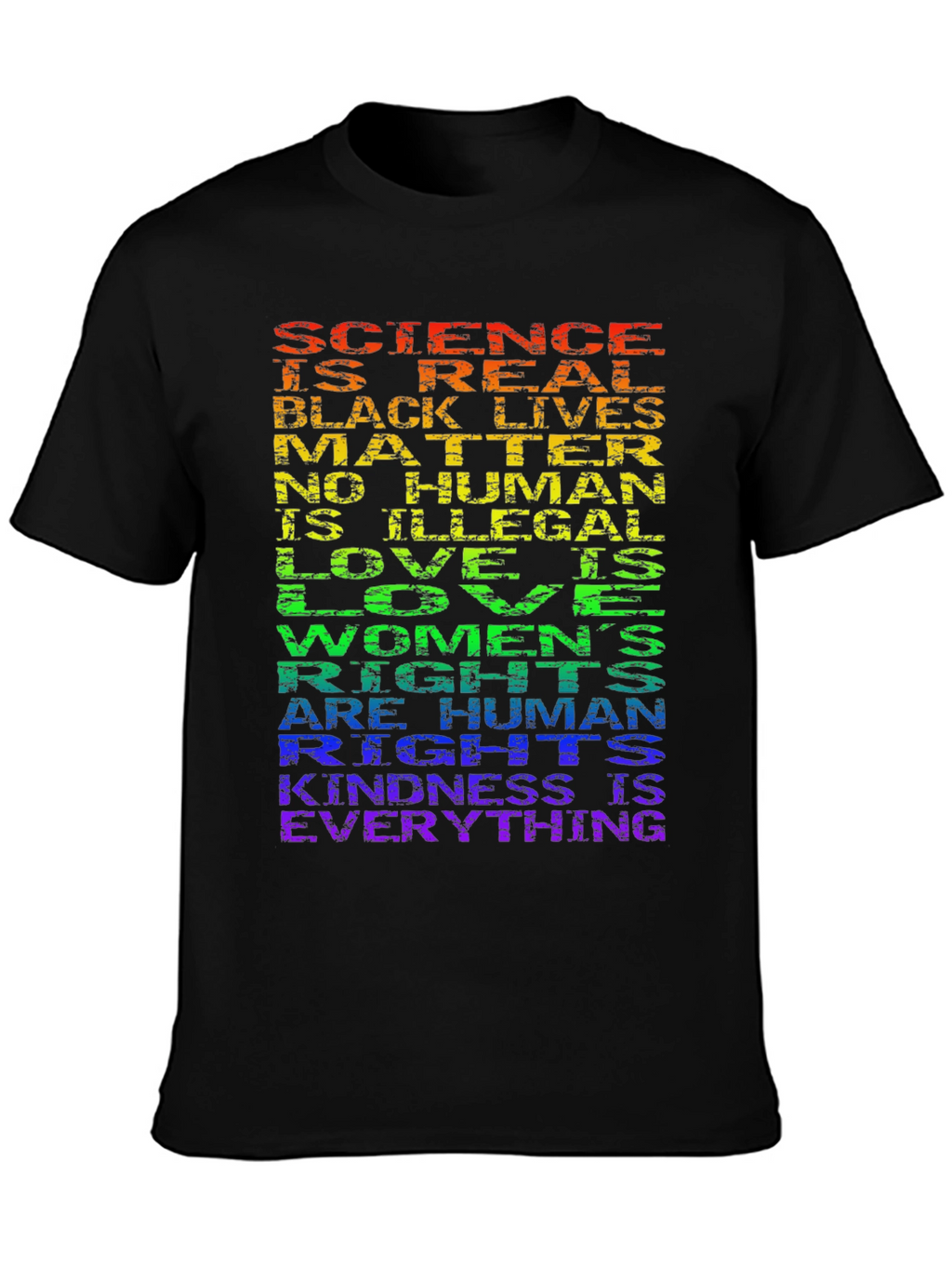 Science is Real Human Rights T-Shirt