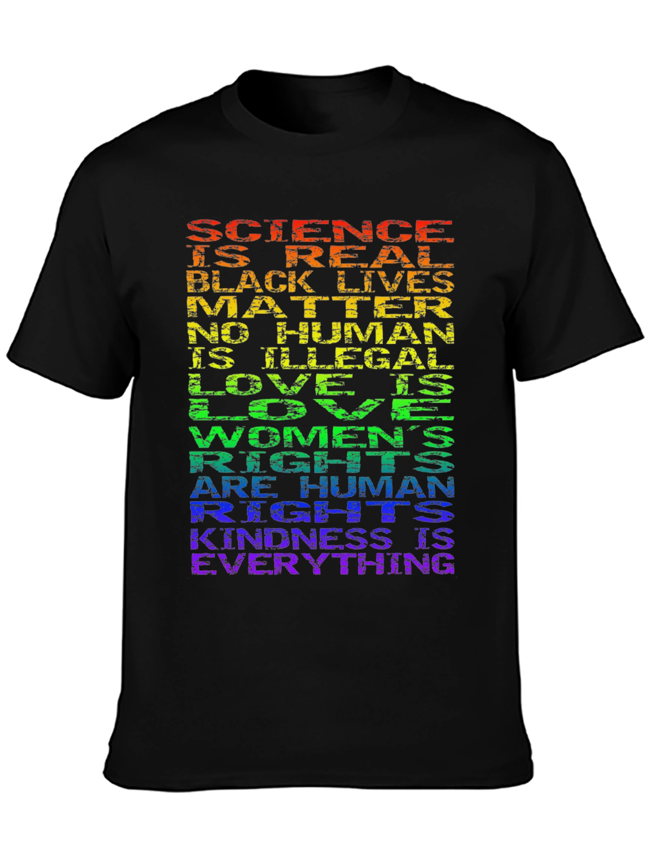 Science is Real Human Rights T-Shirt