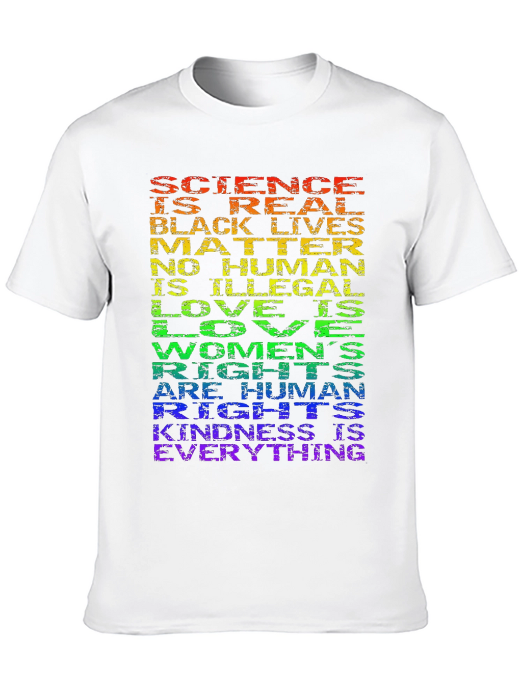 Science is Real Human Rights T-Shirt
