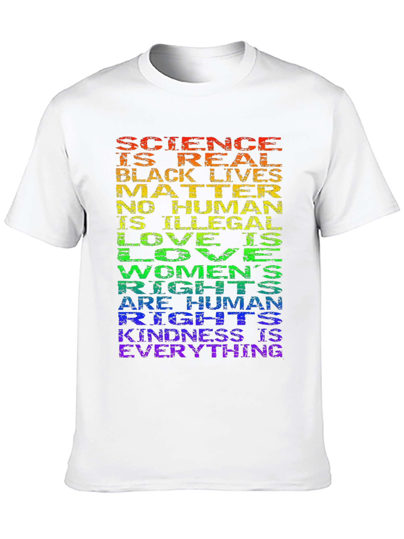Science is Real Human Rights T-Shirt