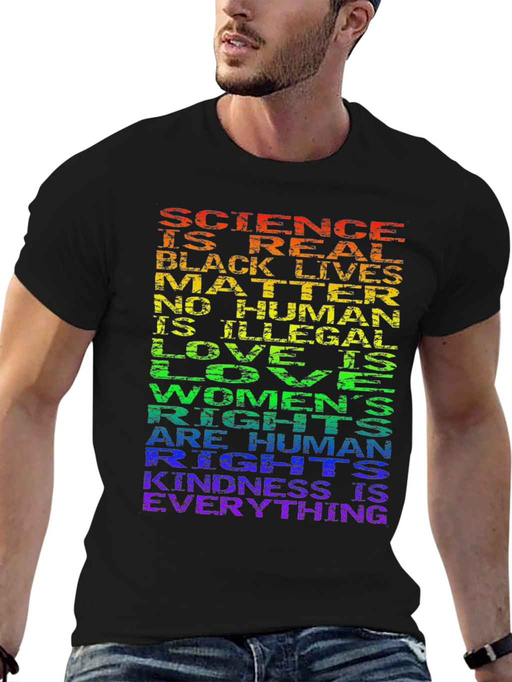 Science is Real Human Rights T-Shirt