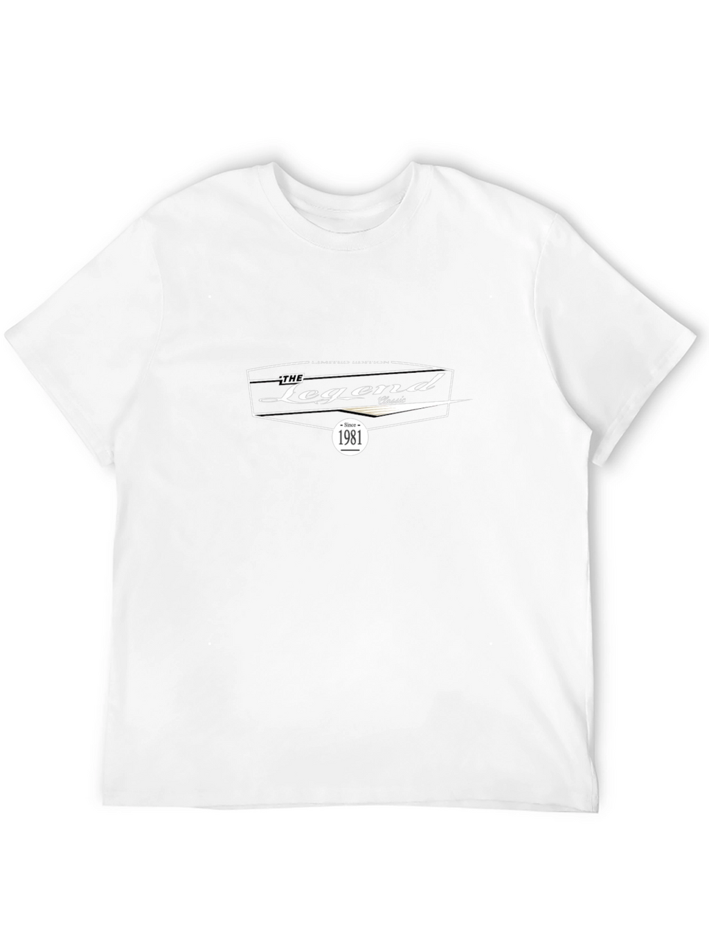The Legend Classic 1981 Black T-Shirt