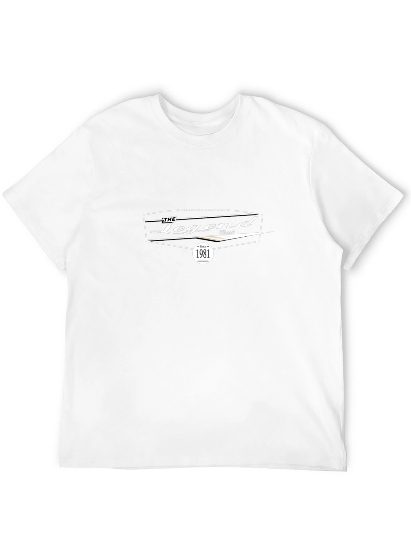 The Legend Classic 1981 Black T-Shirt