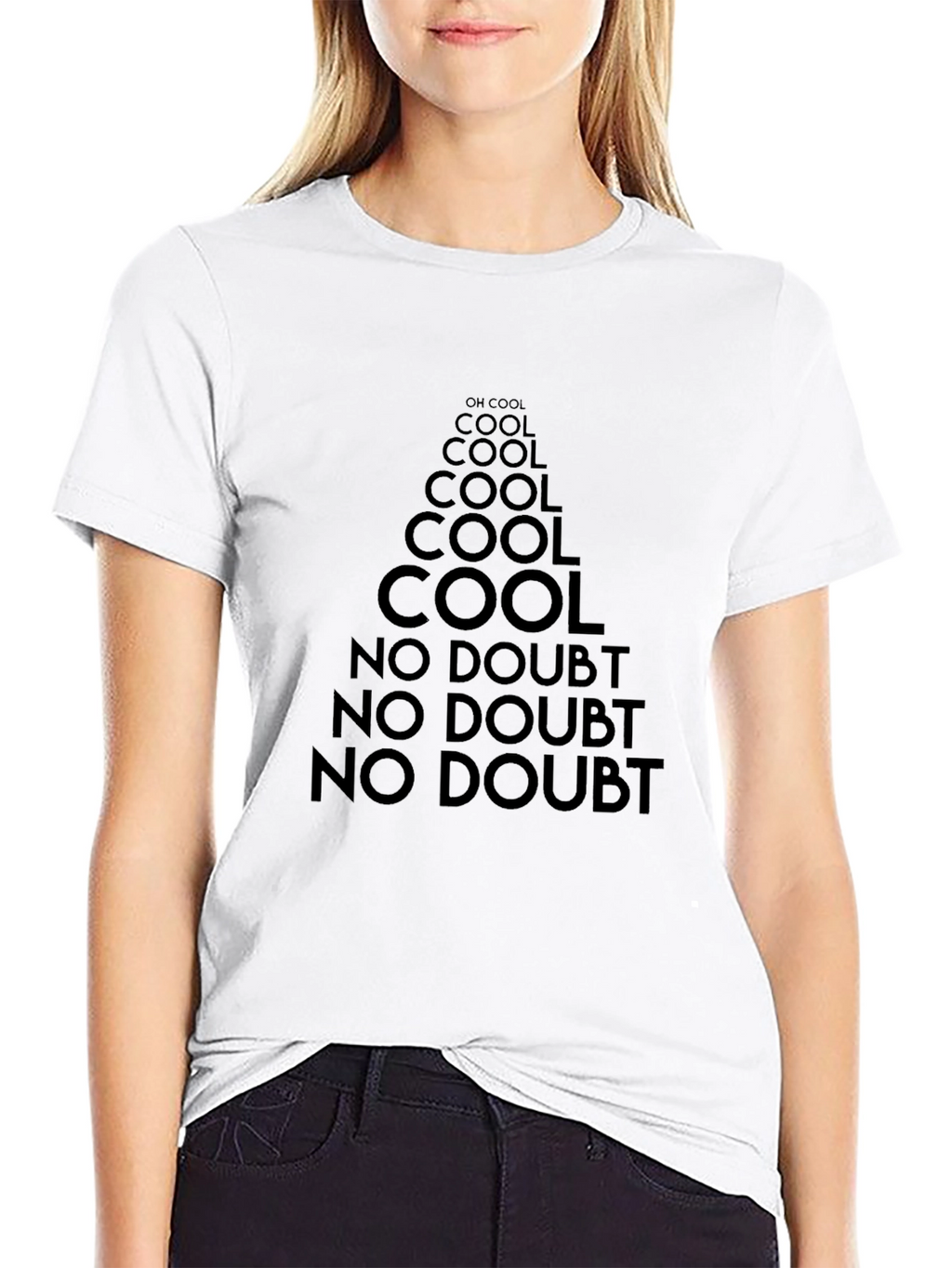 Cool No Doubt Tee | Graphic Print T-Shirt