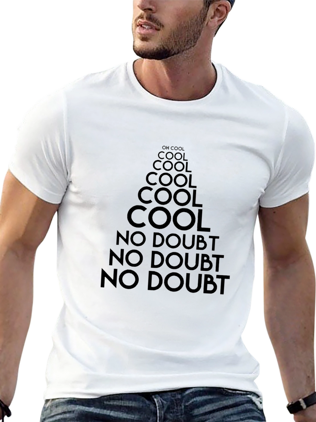 Cool No Doubt Tee | Graphic Print T-Shirt