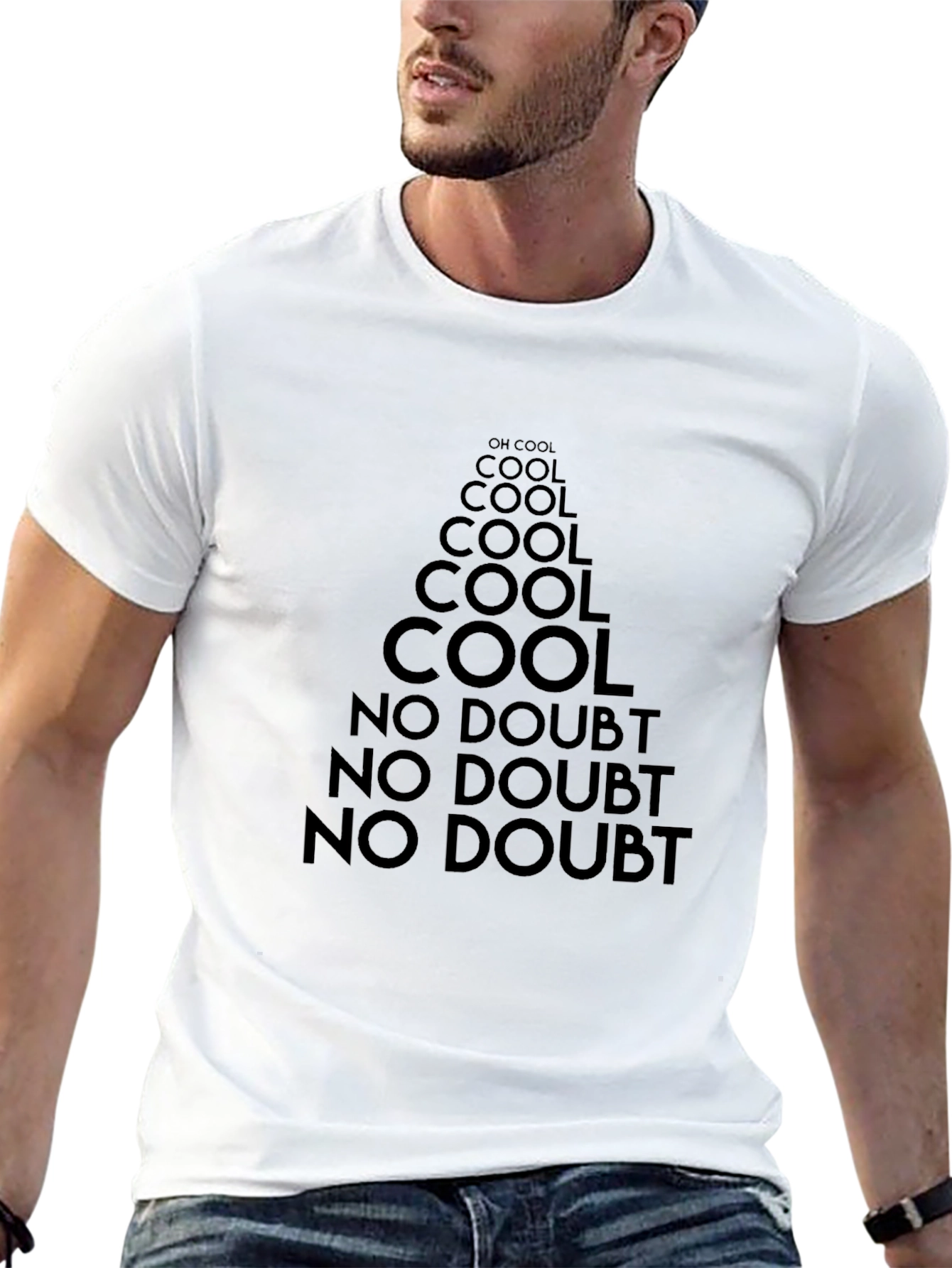 Cool No Doubt Tee | Graphic Print T-Shirt