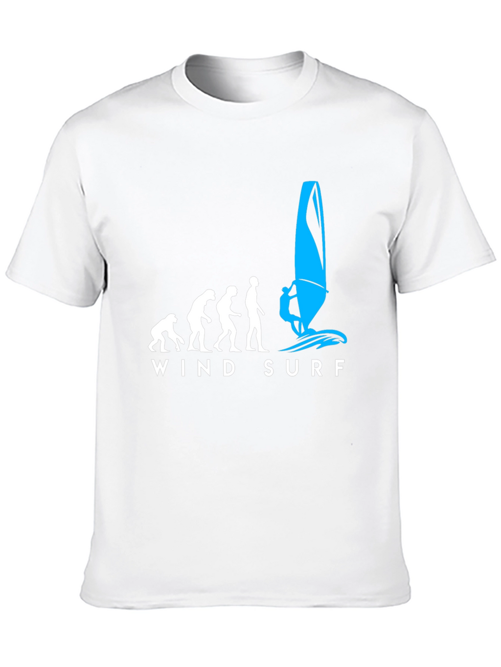 Evolution Windsurfing T-Shirt - Black Graphic Tee