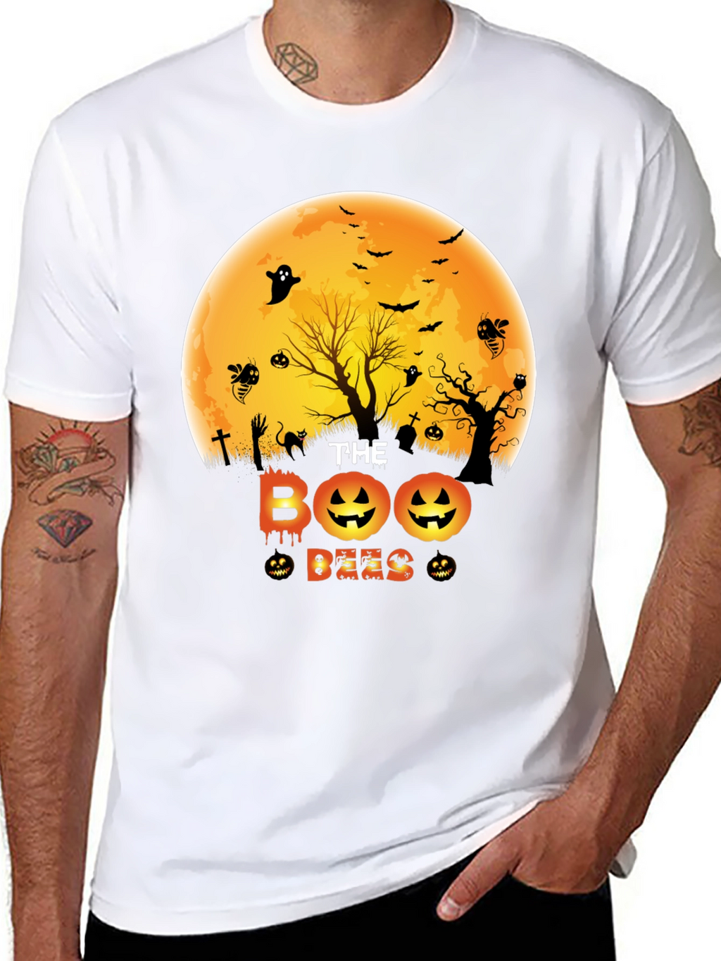 The Boo Bees Halloween T-Shirt