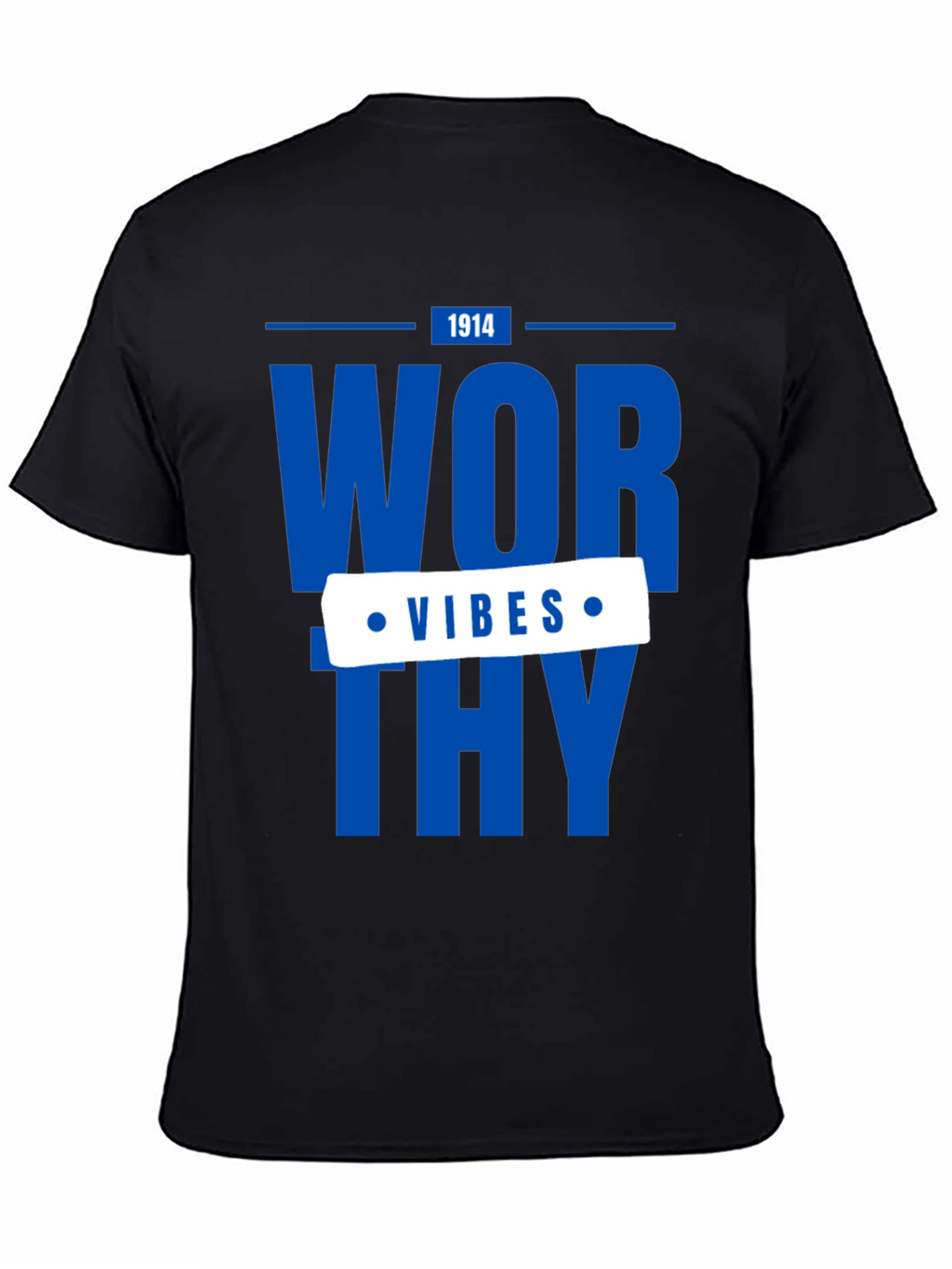 Worthy Vibes Graphic Tee - Stylish Casual Wear
