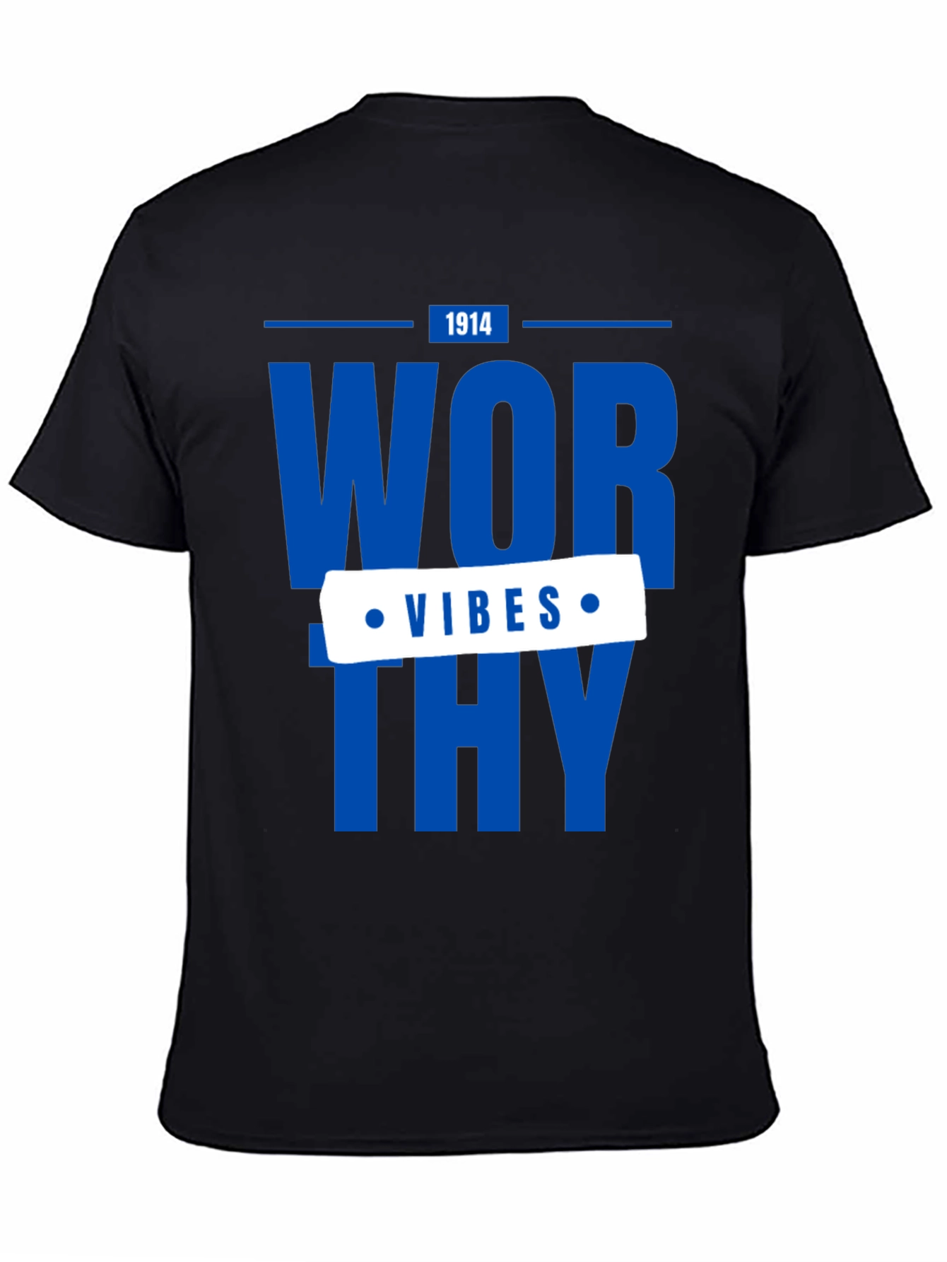 Worthy Vibes Graphic Tee - Stylish Casual Wear