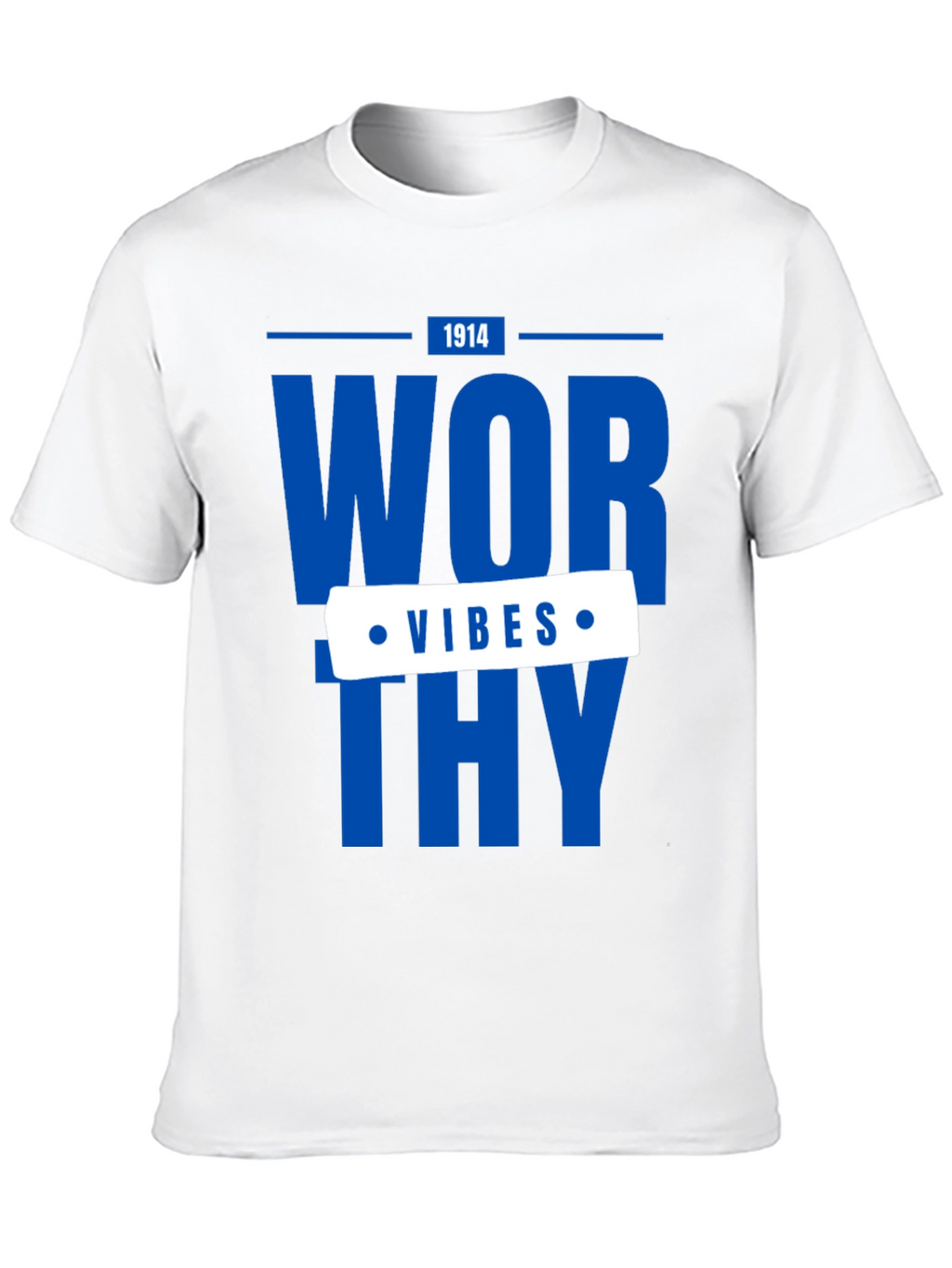 Worthy Vibes Graphic Tee - Stylish Casual Wear