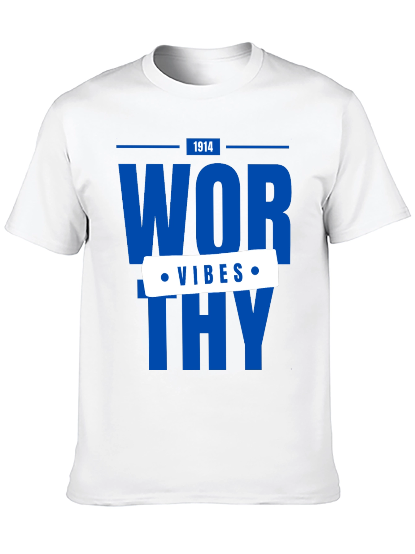 Worthy Vibes Graphic Tee - Stylish Casual Wear