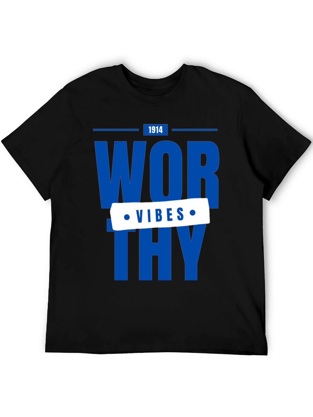 Worthy Vibes Graphic Tee - Stylish Casual Wear