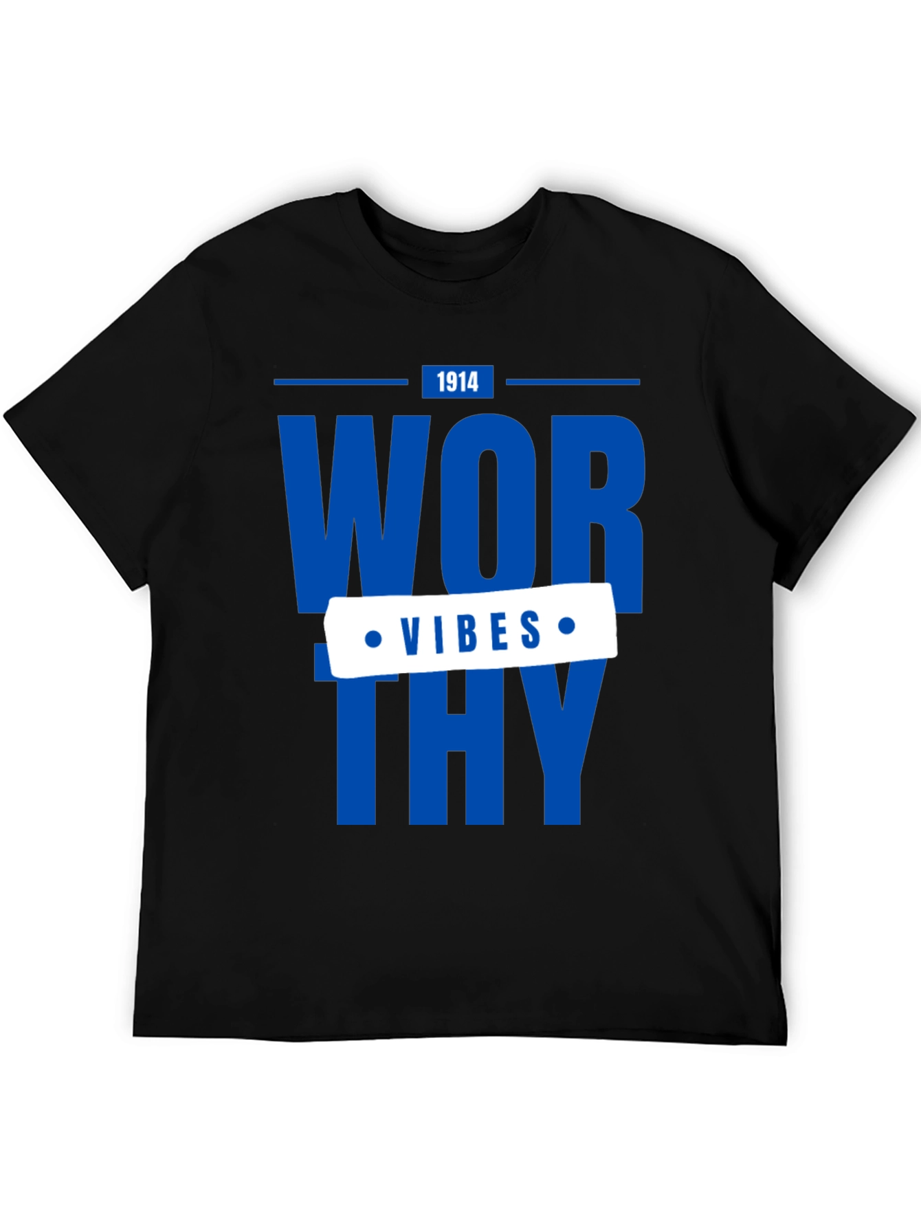 Worthy Vibes Graphic Tee - Stylish Casual Wear