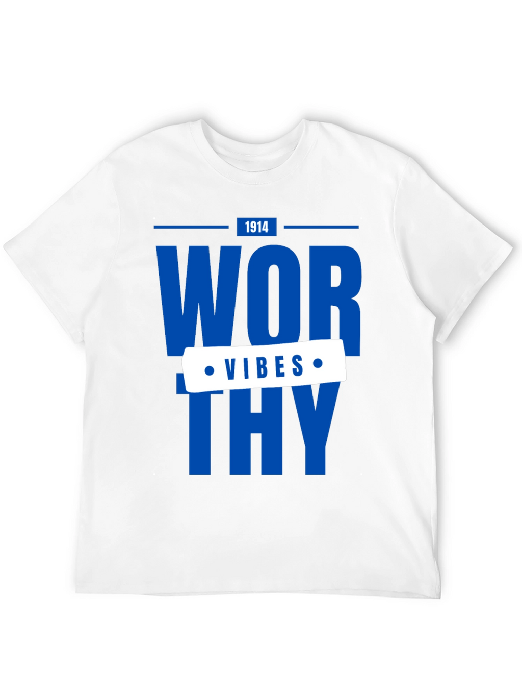 Worthy Vibes Graphic Tee - Stylish Casual Wear
