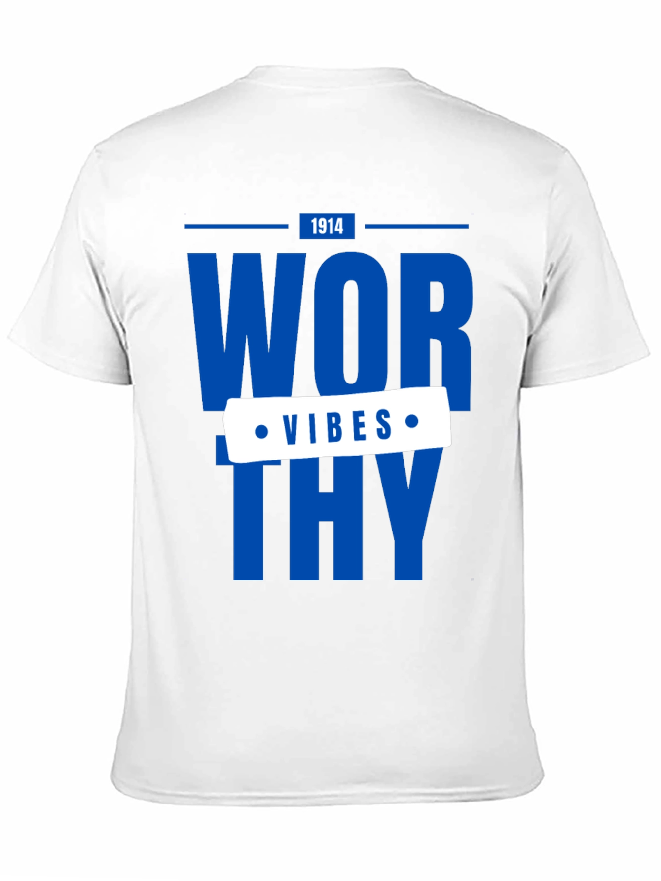 Worthy Vibes Graphic Tee - Stylish Casual Wear