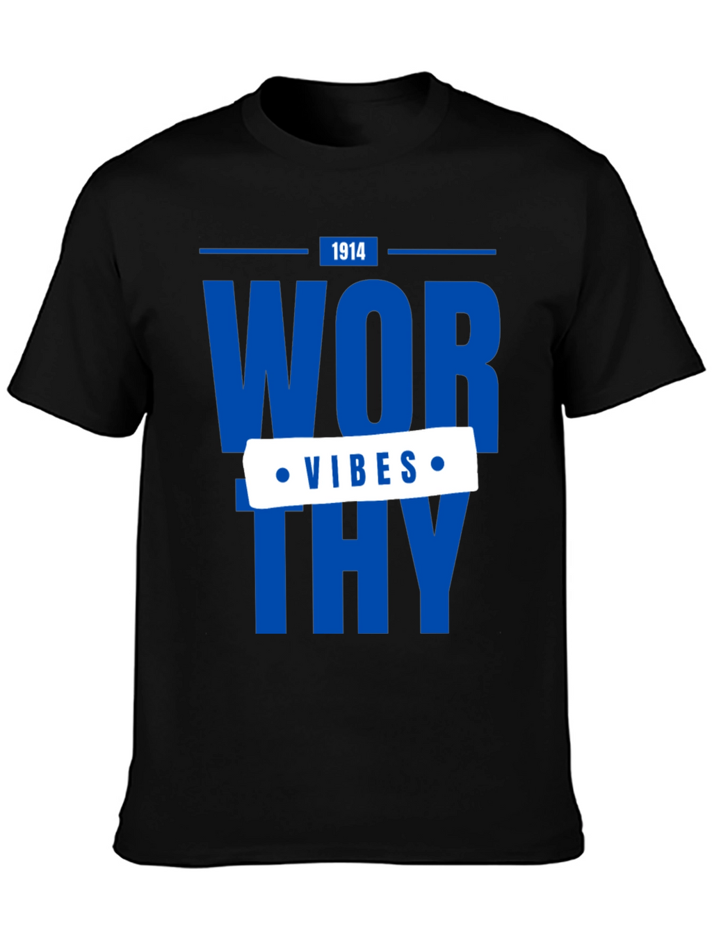 Worthy Vibes Graphic Tee - Stylish Casual Wear