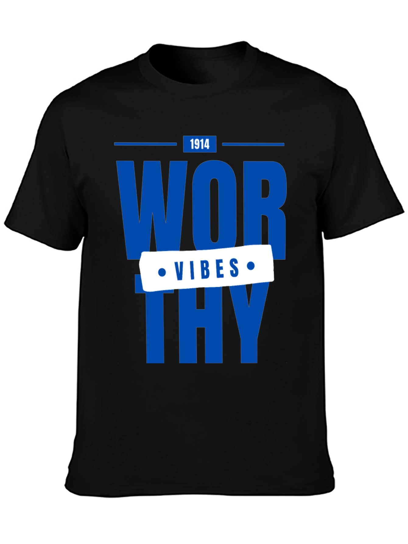 Worthy Vibes Graphic Tee - Stylish Casual Wear