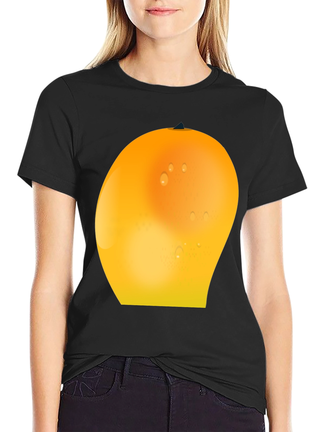 Mango Graphic Tee - Fruity Fun Shirt
