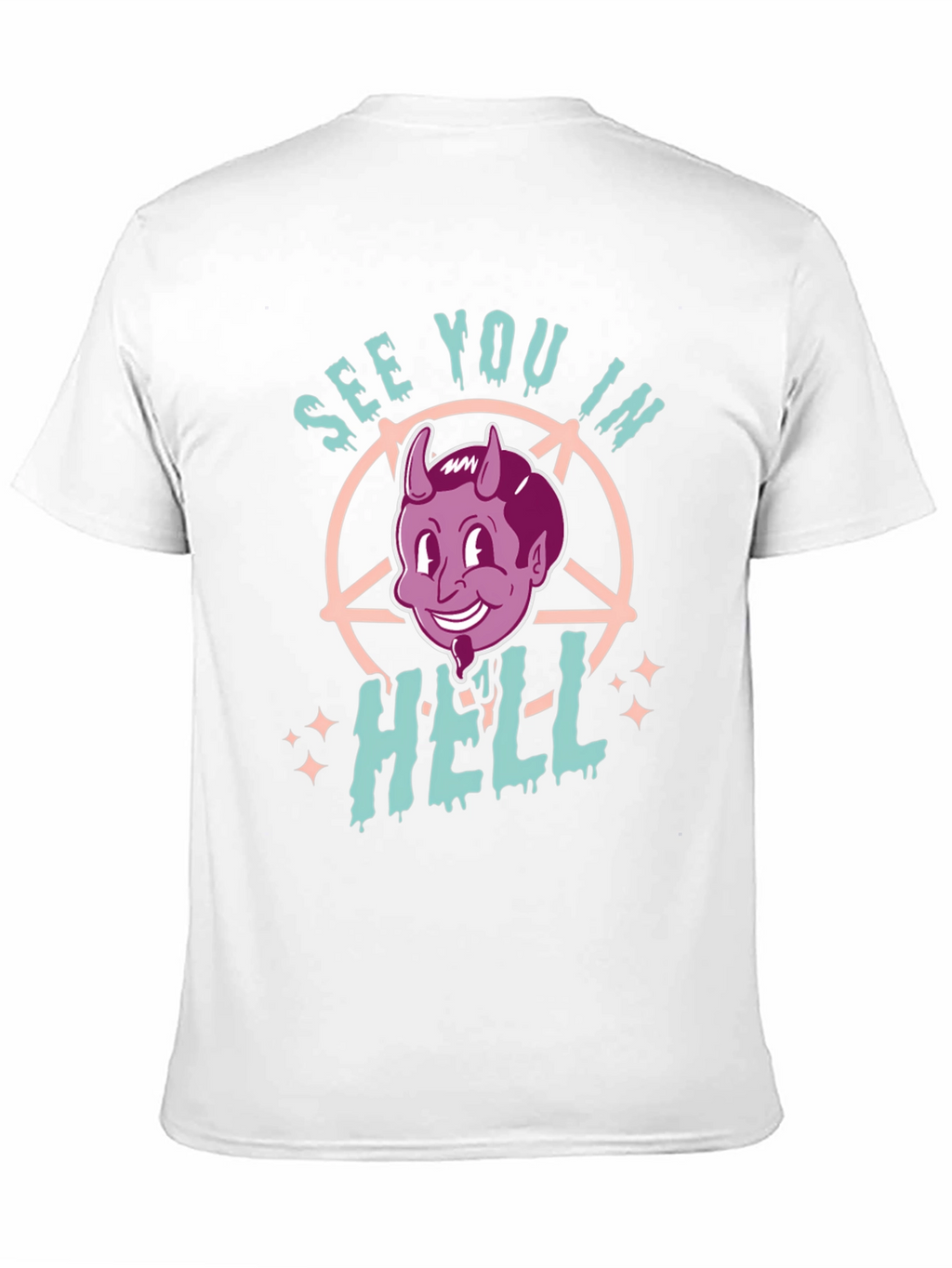 See You in Hell Graphic Tee - Black