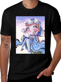 Anime Girl Graphic Print T-Shirt
