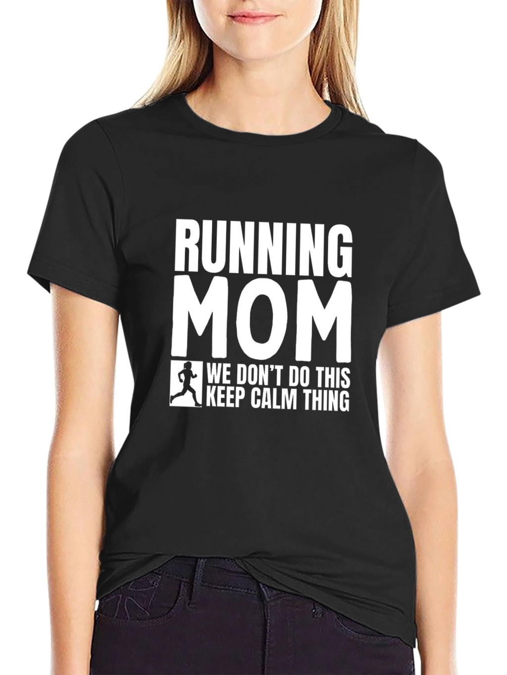 Running Mom T-Shirt - Funny Graphic Tee