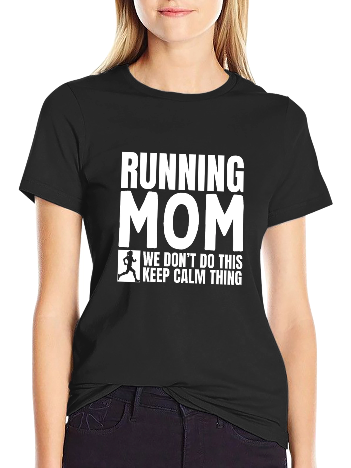 Running Mom T-Shirt - Funny Graphic Tee