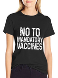 No Mandatory Vaccines Graphic Tee