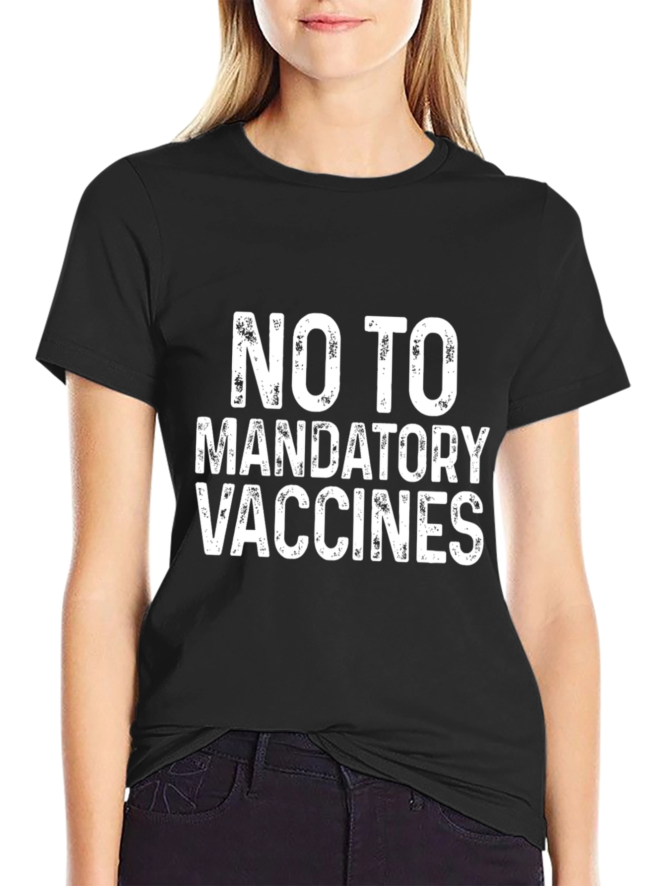 No Mandatory Vaccines Graphic Tee