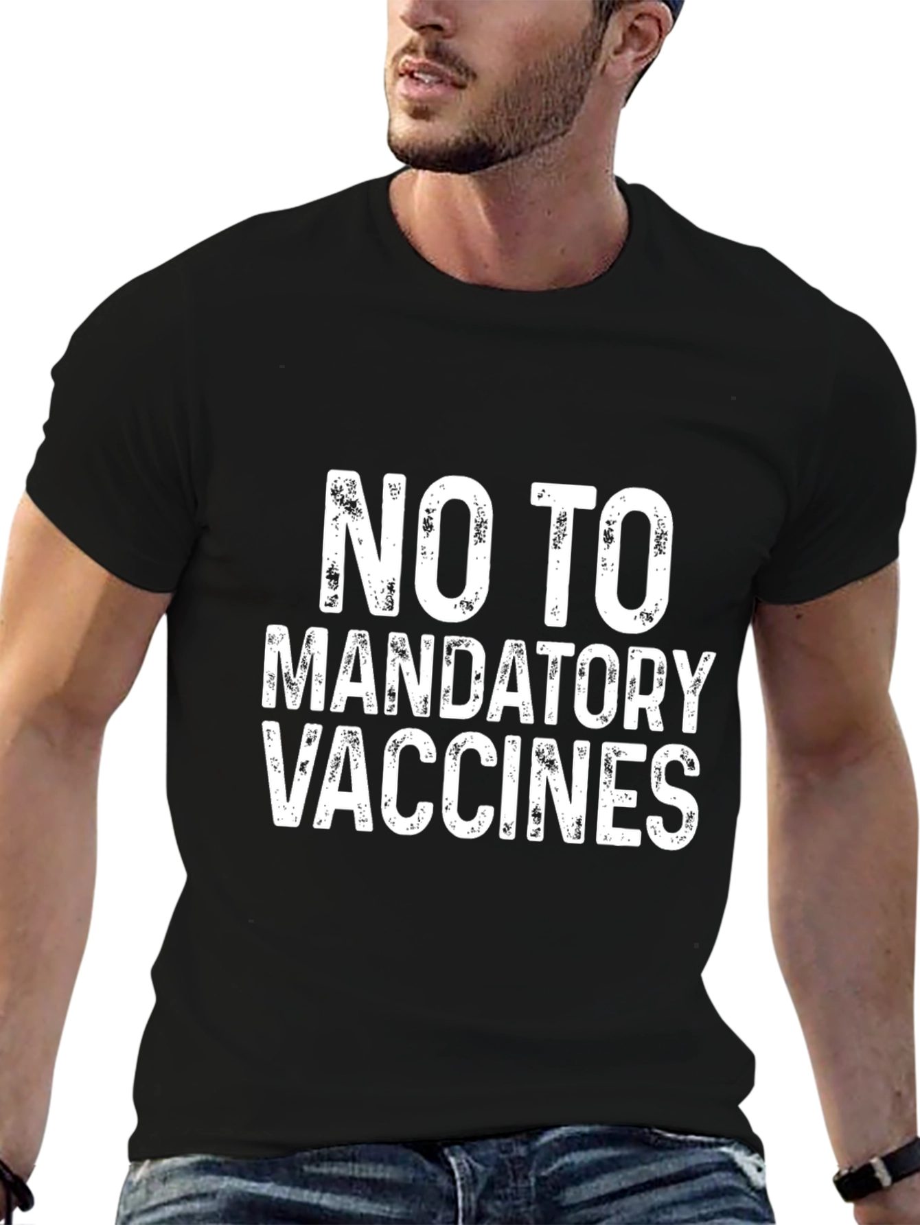 No Mandatory Vaccines Graphic Tee