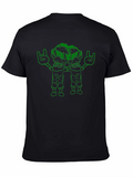 Zombie Head Black T-Shirt
