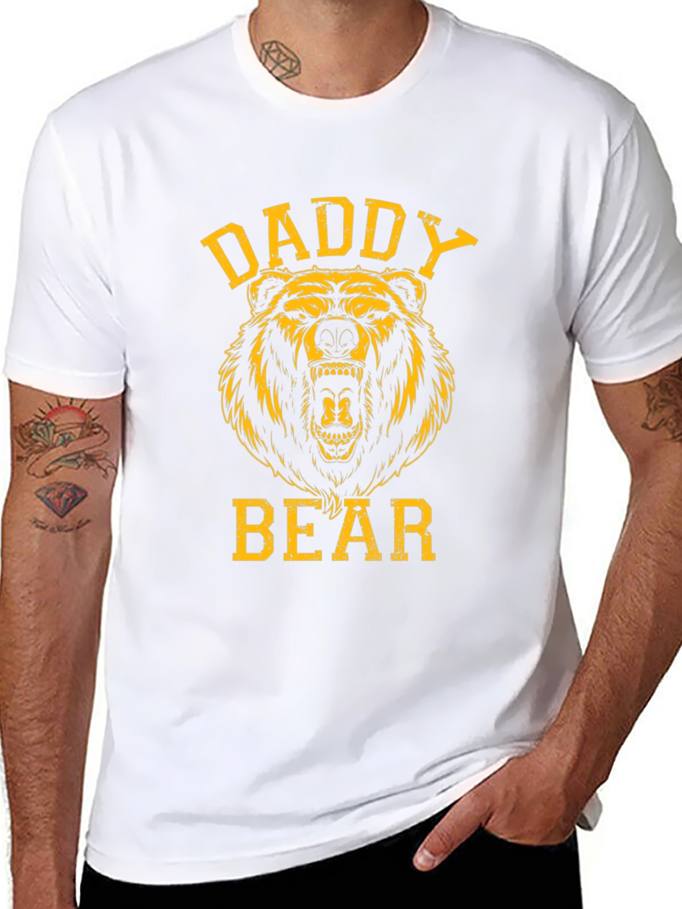 Daddy Bear T-Shirt - Fierce Graphic Tee