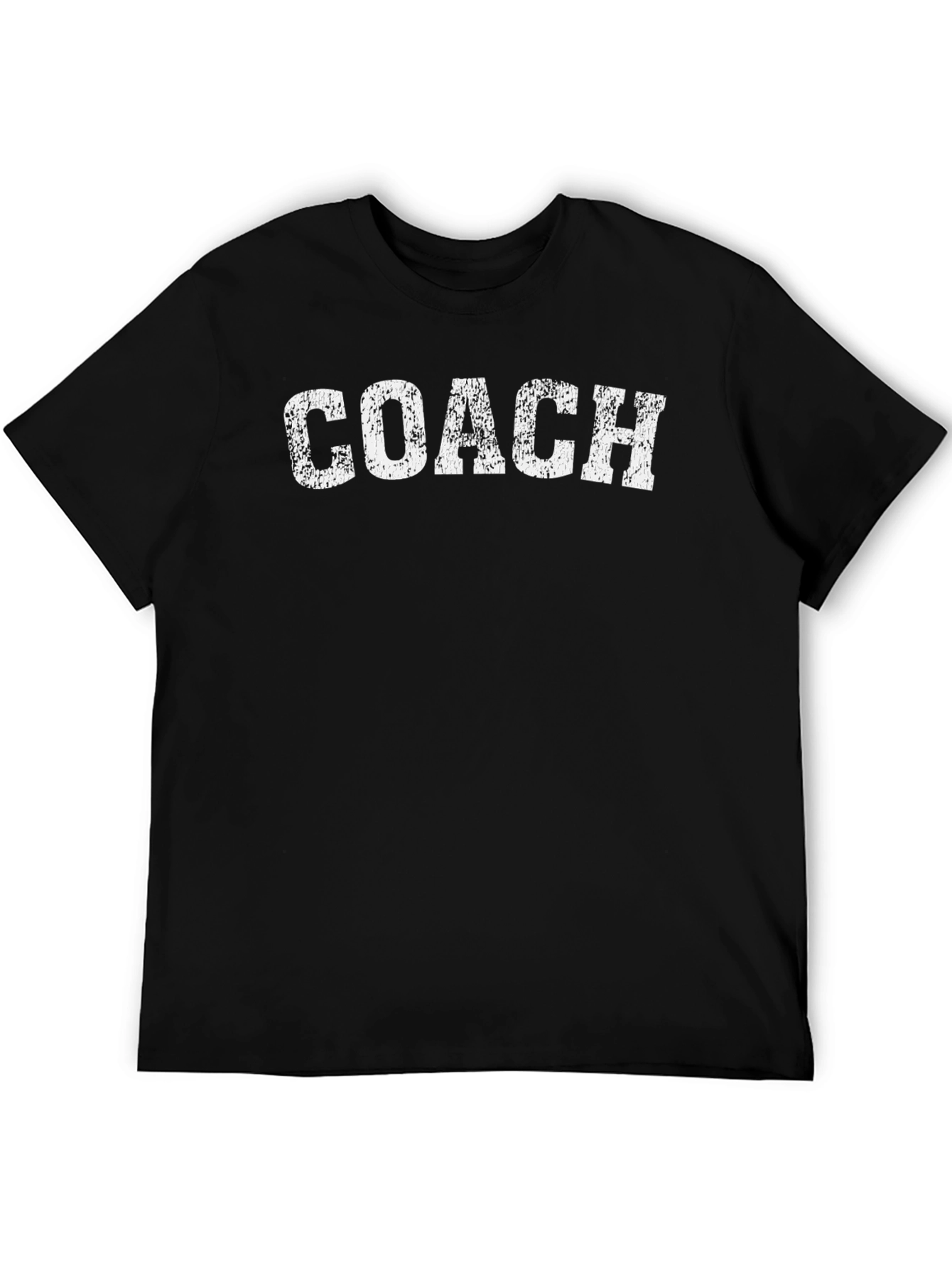 Coach Graphic T-Shirt - Distressed Print Design
