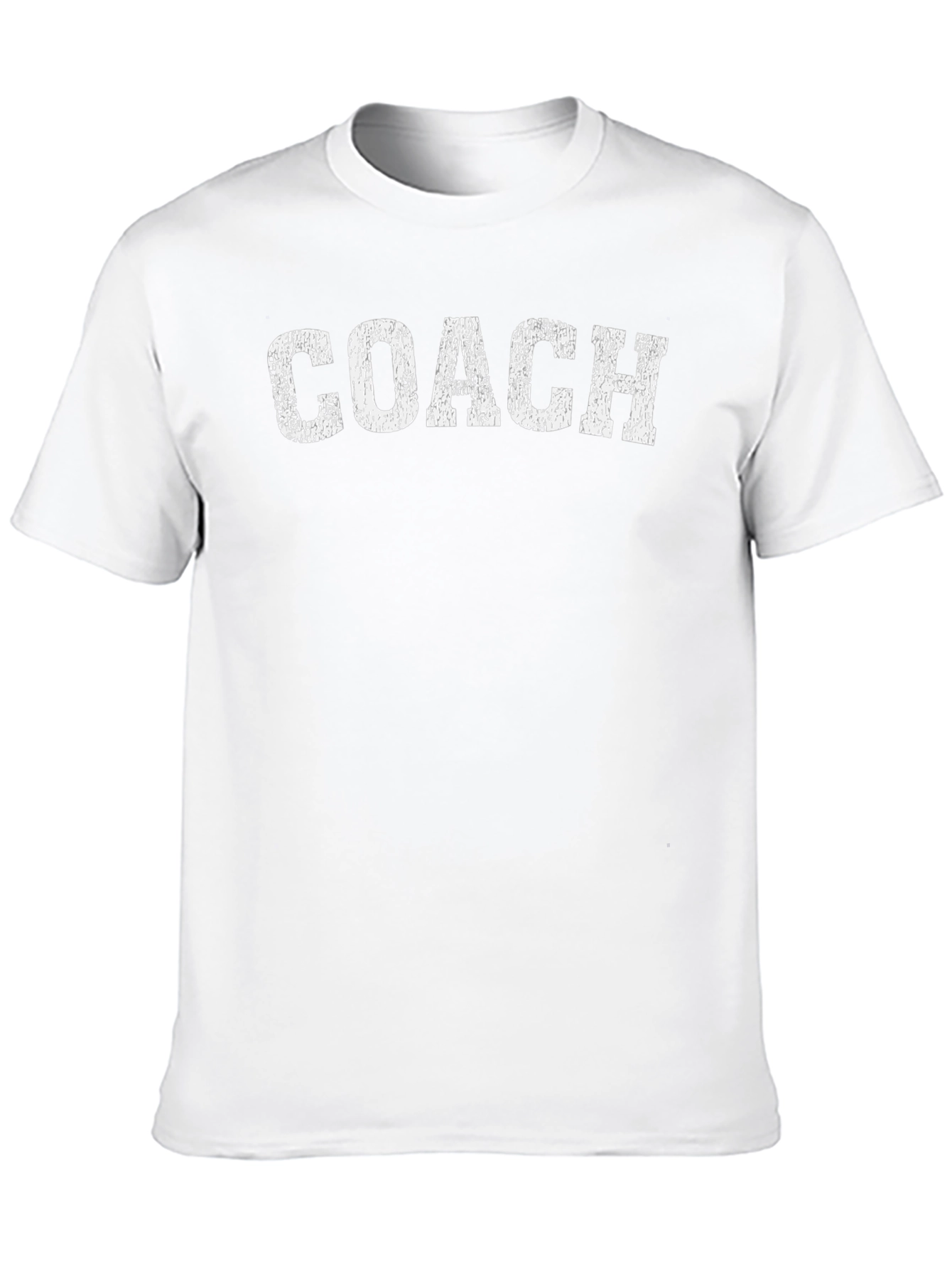 Coach Graphic T-Shirt - Distressed Print Design