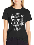 My Favorite People Call Me Titi T-Shirt