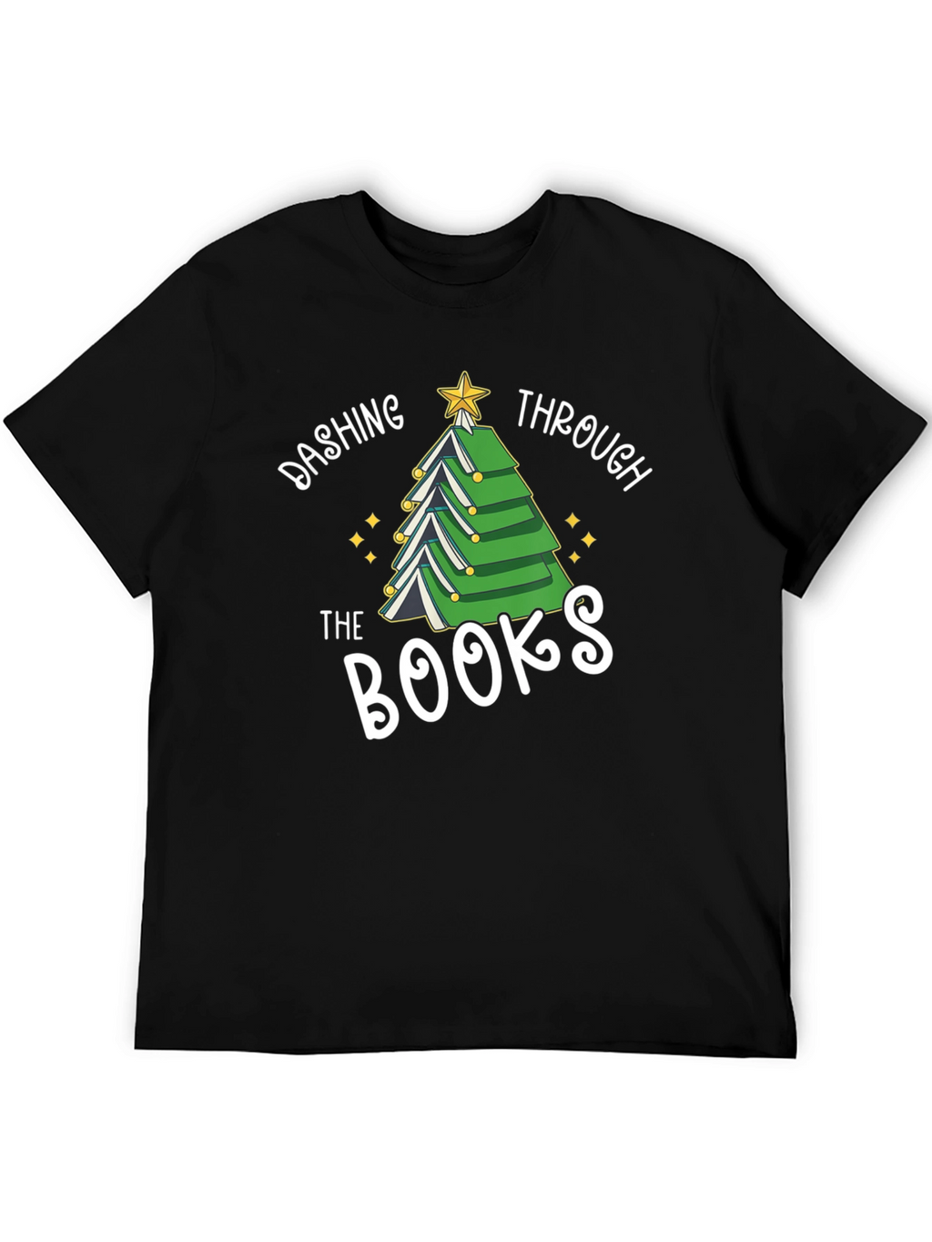 Dashing Through The Books T-Shirt