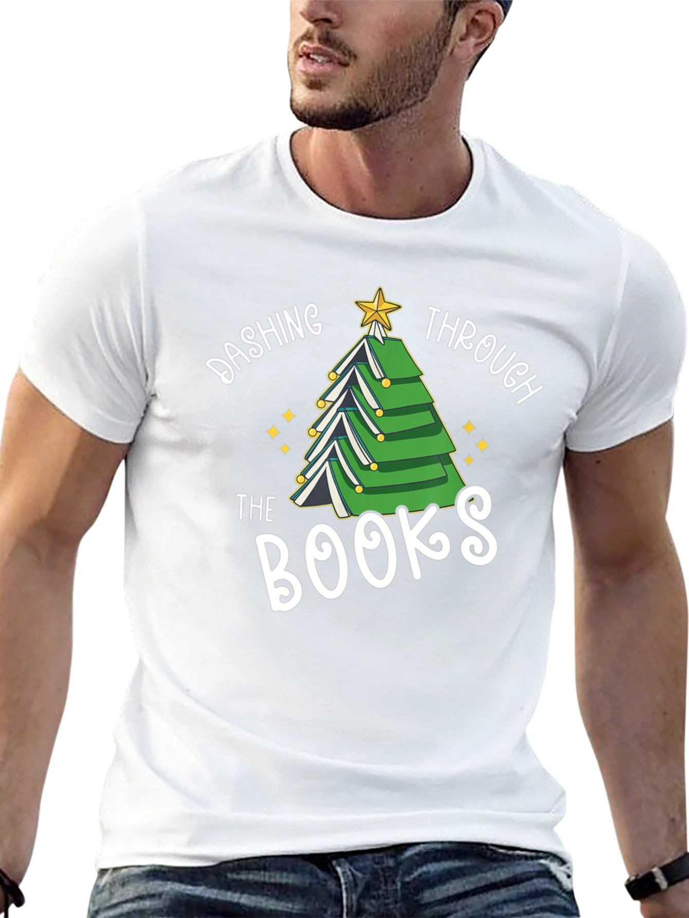 Dashing Through The Books T-Shirt
