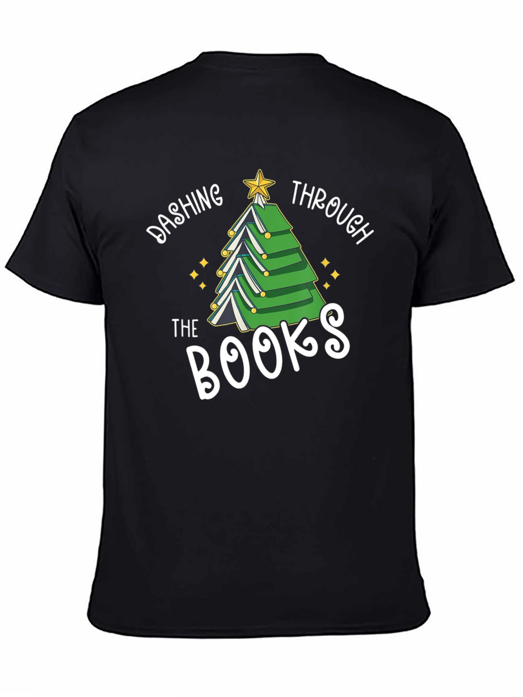 Dashing Through The Books T-Shirt