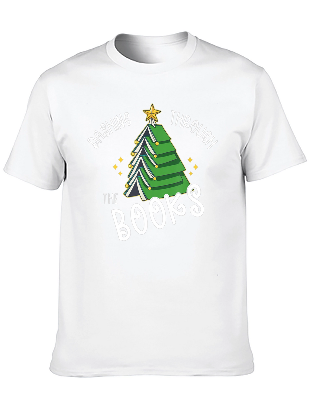 Dashing Through The Books T-Shirt
