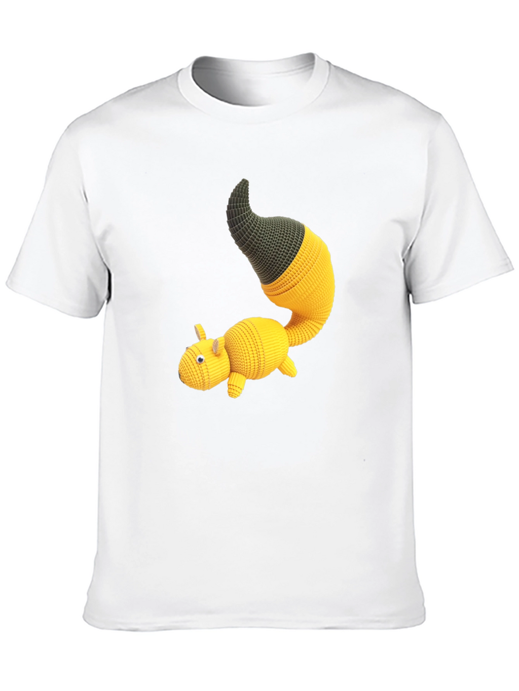Knit Amigurumi Creature Graphic Tee