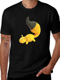 Knit Amigurumi Creature Graphic Tee