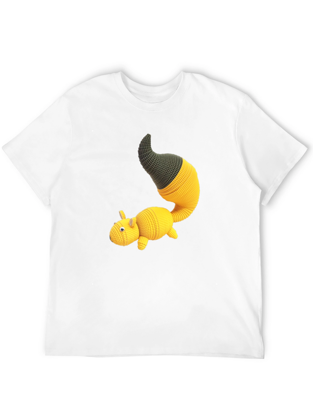 Knit Amigurumi Creature Graphic Tee