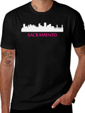 Sacramento Skyline T-Shirt - City Pride Tee