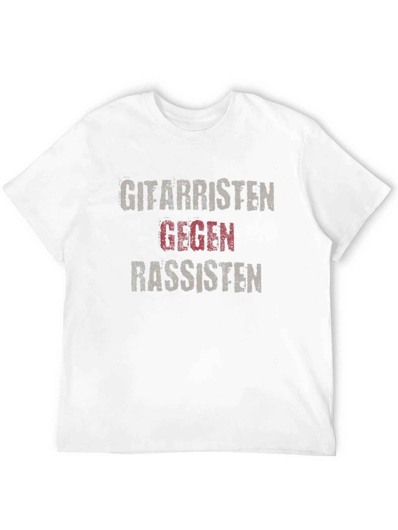Gitarristen Gegen Rassisten T-Shirt - Anti-Racism Tee